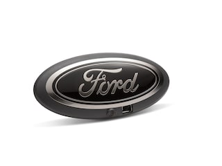 Super Duty 2020-2021 Smoke Chrome Black Ford Oval Emblems w