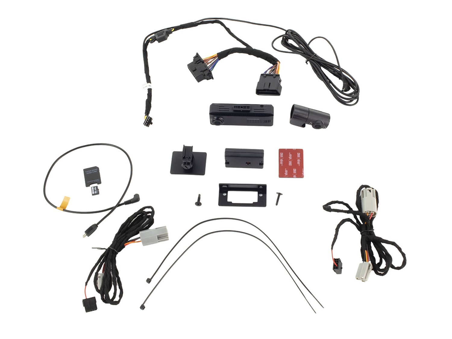 Genuine Ford Dashcam Bundle - Front Facing Dashcam And Rear Facing Camera  For Rear Glass 1080p - VHL3Z-19G490-K