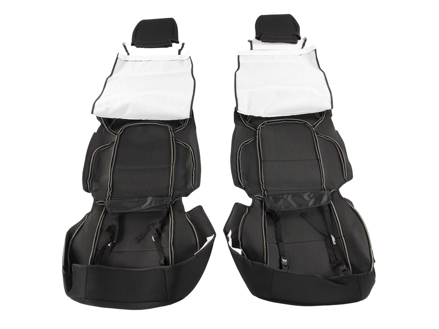 Ford VM2DZ-15600D20-D Bronco Front Seat Covers Neoprene Black 2