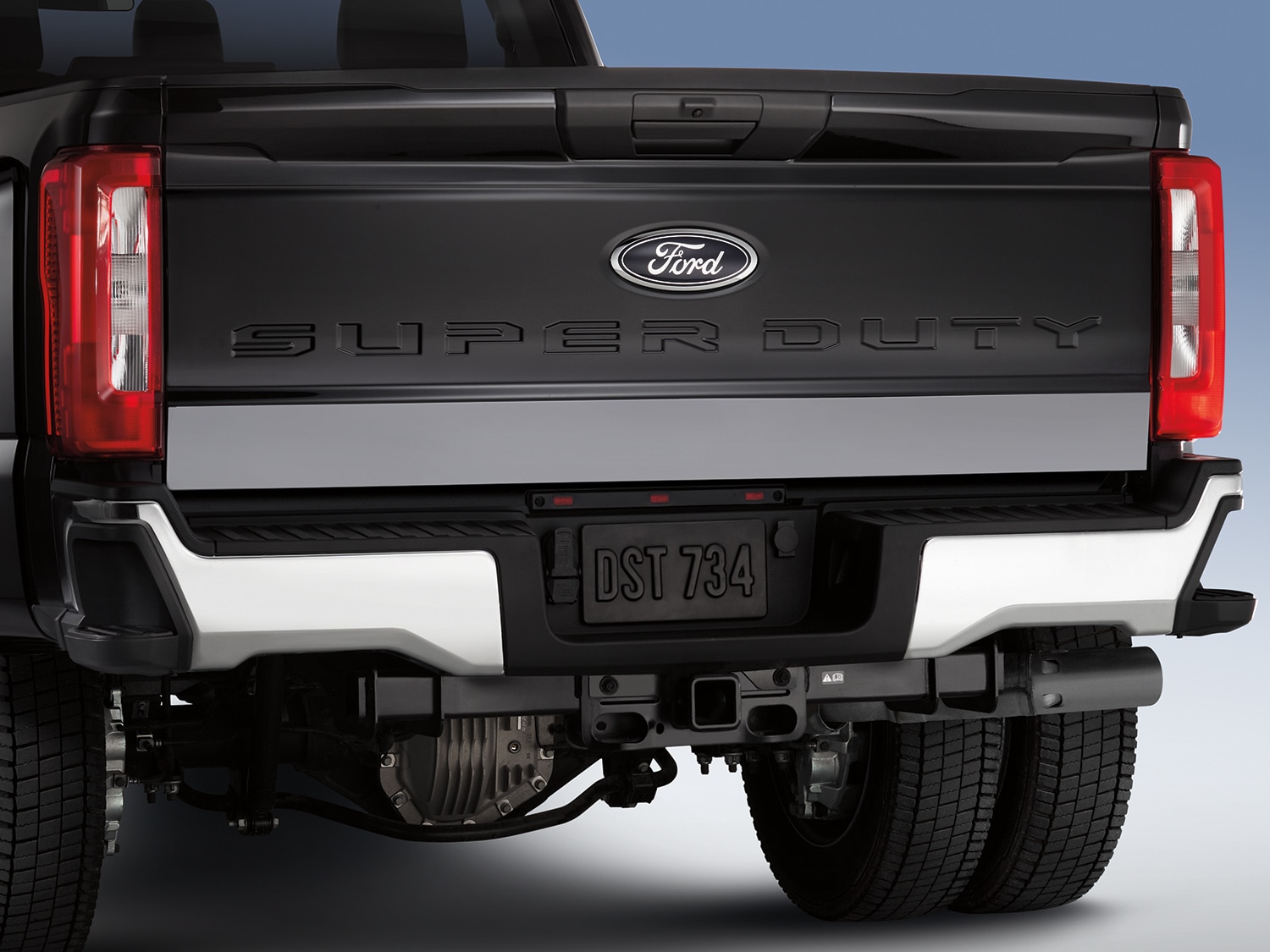 Super Duty 20232024 Putco Black Platinum Stainless Steel Tailgate Trim